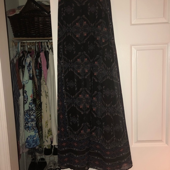 Urban Outfitters Sheer Printed Maxi Skirt - Picture 5 of 5